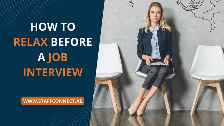 How to Relax Before a Job Interview