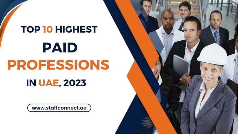 Top 10 Highest Paid Professions in UAE, 2023